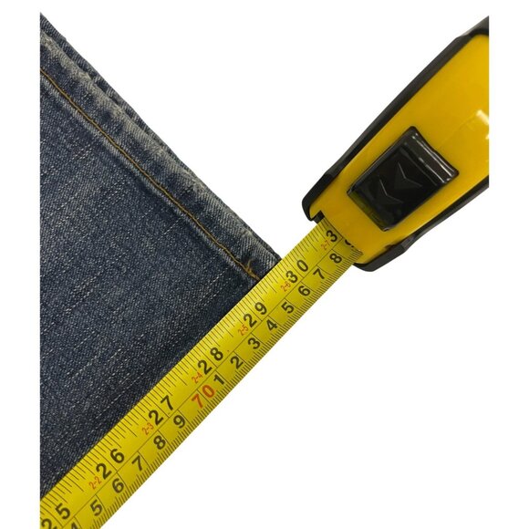 Zara Womens Jeans EU 40 US 8 Straight Leg Full Length Blue Denim 8228/030 NWT - Picture 10 of 11